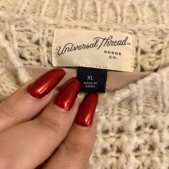 Multicolored Colorblock Sweater - Universal Thread - Picture 3 of 6